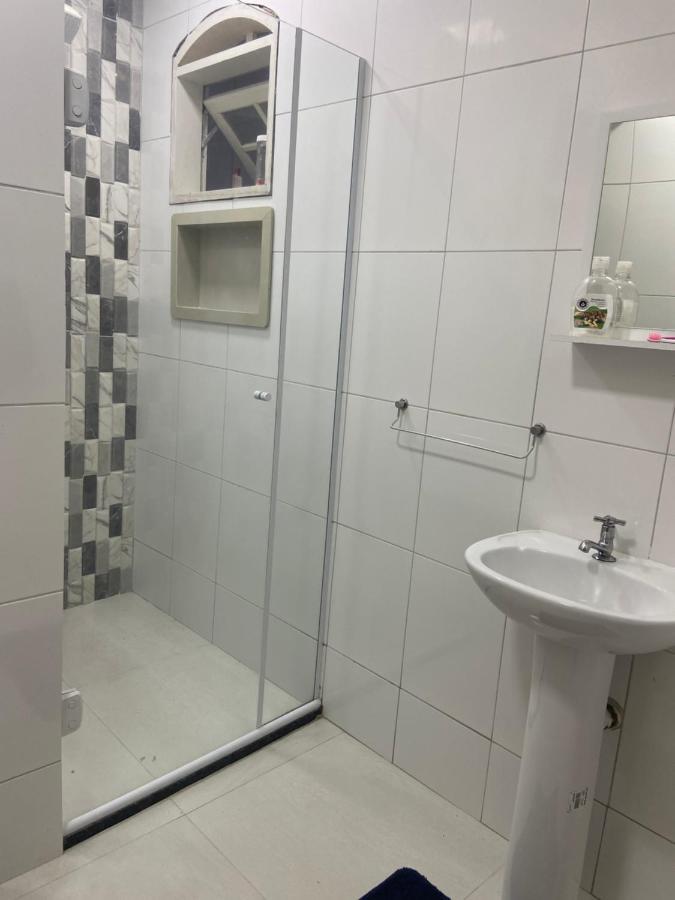 Bela Casa Em Condominio De Frente A Cachoeira Araquari Kültér fotó